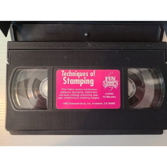 Fun Stamps Techniques of Stamping VHS Video 3 - Picture 4 of 5